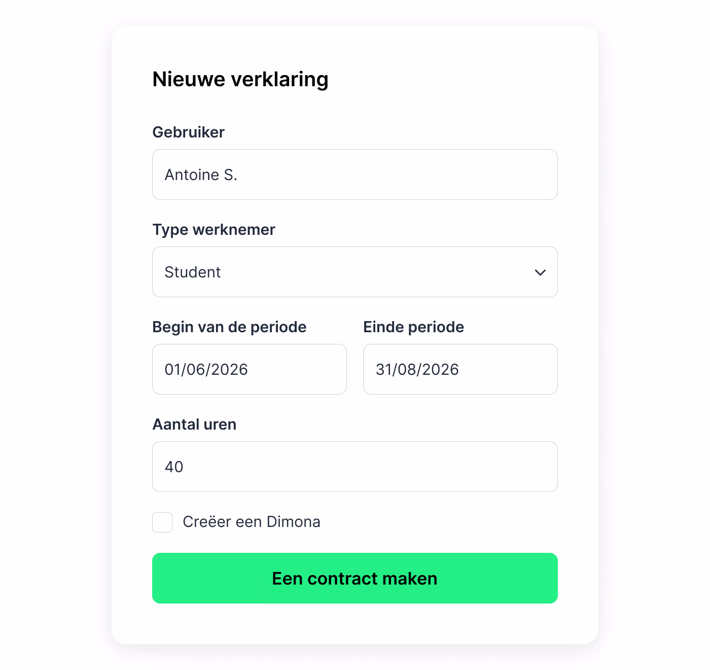 Organigram en teamstructuur in Shyfter