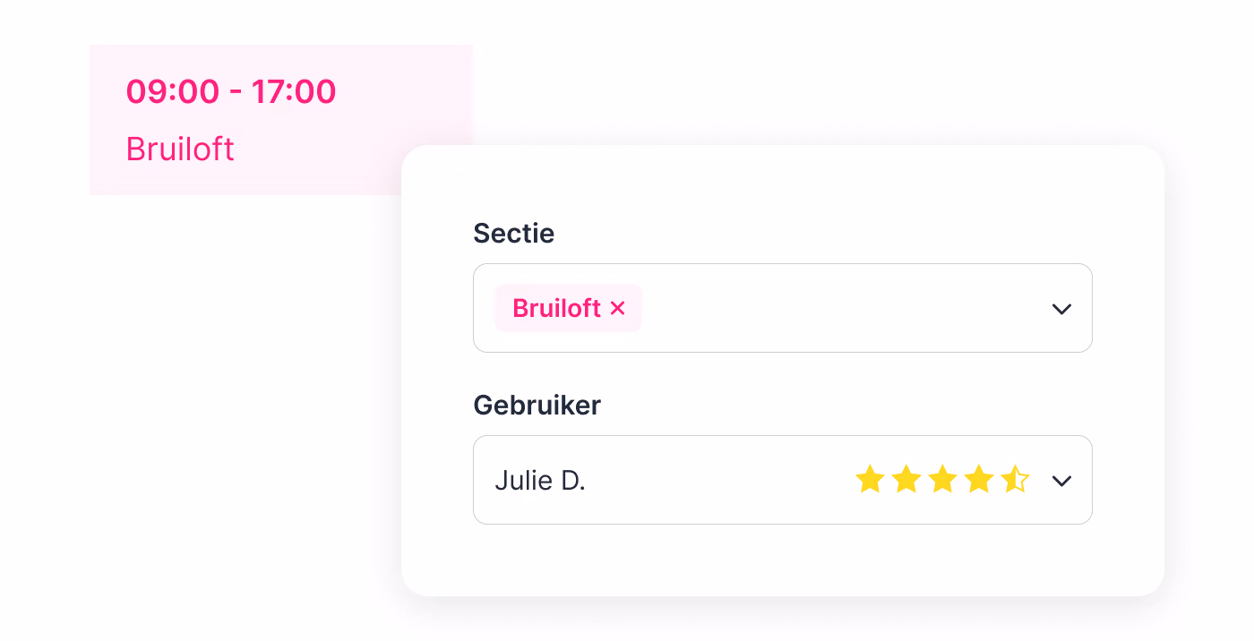 Urenregistratie voor cateringteam met Shyfter