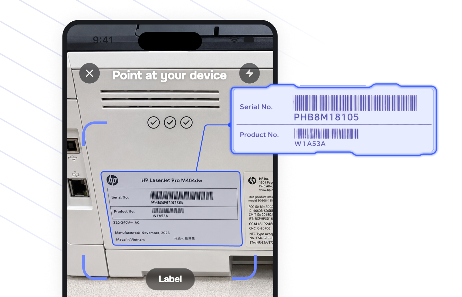 Scanning a device with Retapp