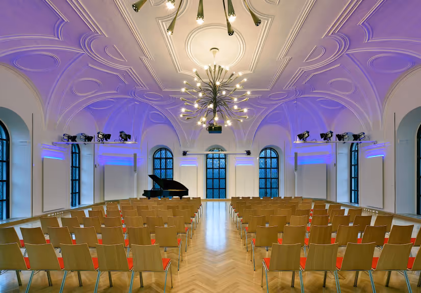 der große Saal im Kreuz&quer bestuhlt