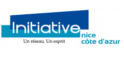 Logo de Initiative Nice Côte d'Azur avec la phrase « Un réseau. Un esprit ».
