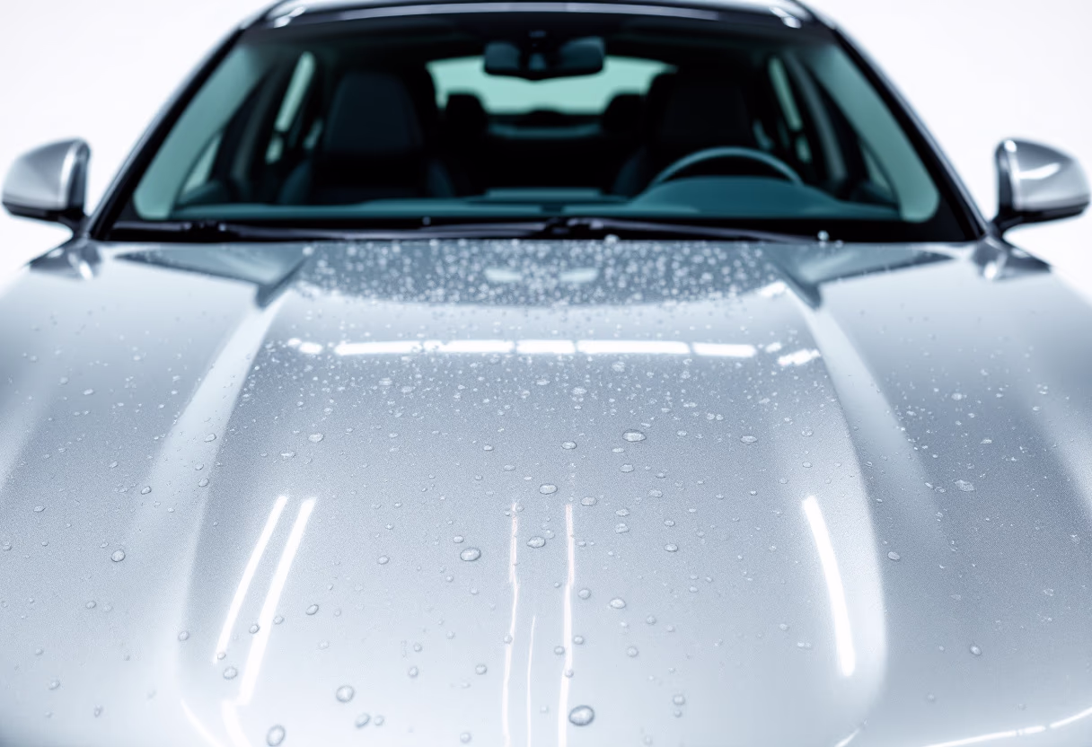 image of a car exterior detailing service