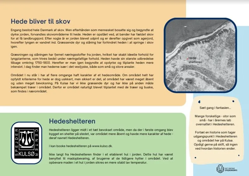An infographic on the Kulsø heath