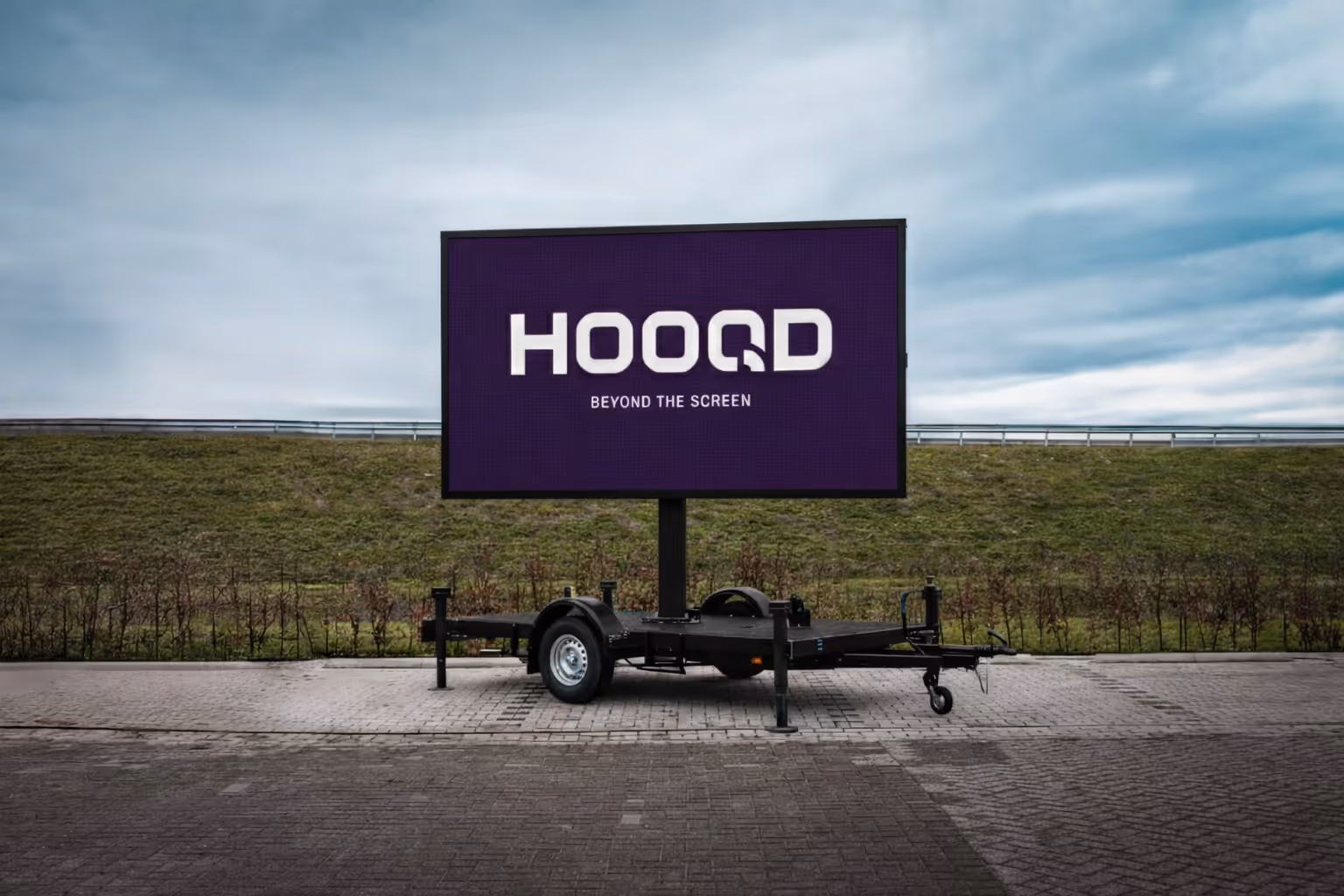 Led scherm van Hooqd