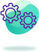 Icon settings with green background.