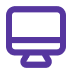 Icon screen in purple.