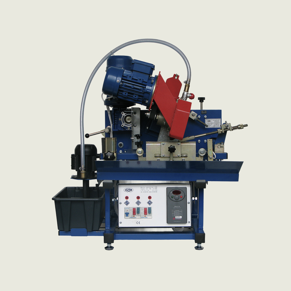 Photo of band saw sharpener