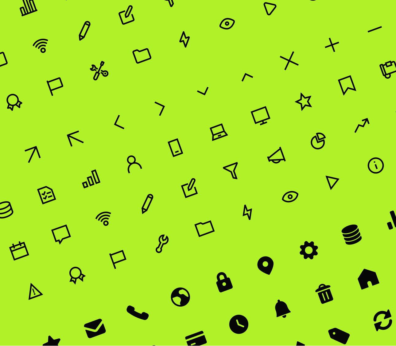 Custom Icon Set - Finantech X Webflow Template