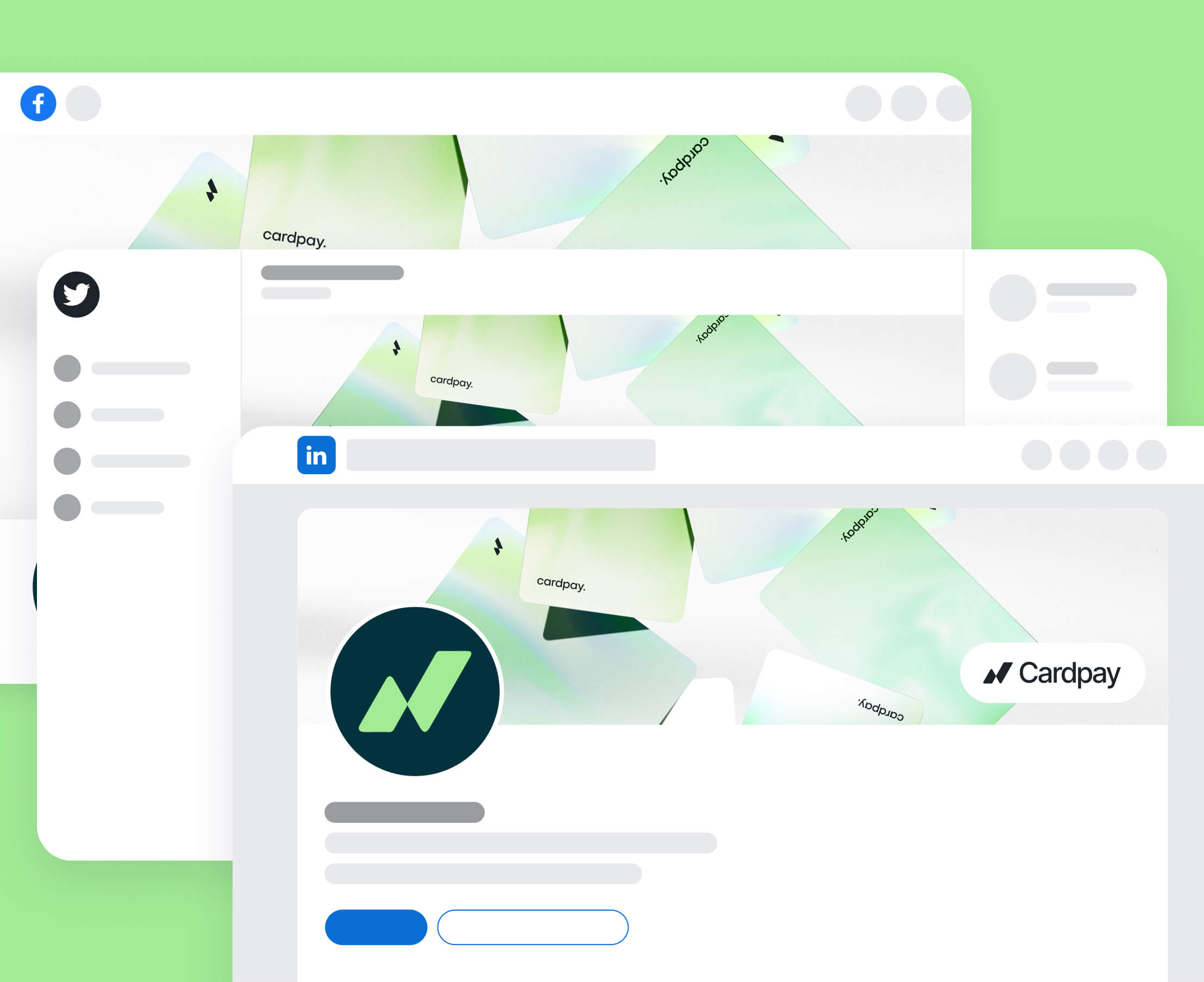 Cardpay - Social Media Assets Included - Bank Webflow Template