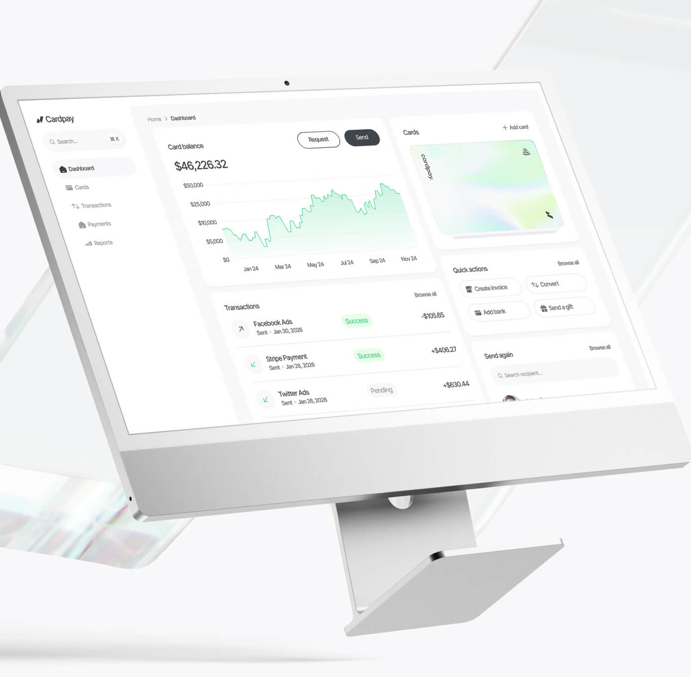 The Story Behind Our Company - Cardpay Webflow Template