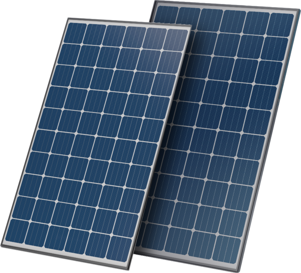 Einfamilienhaus mit PV-Anlage auf dem Dach