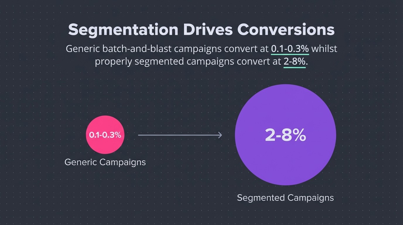 Segmentation Drives Conversions