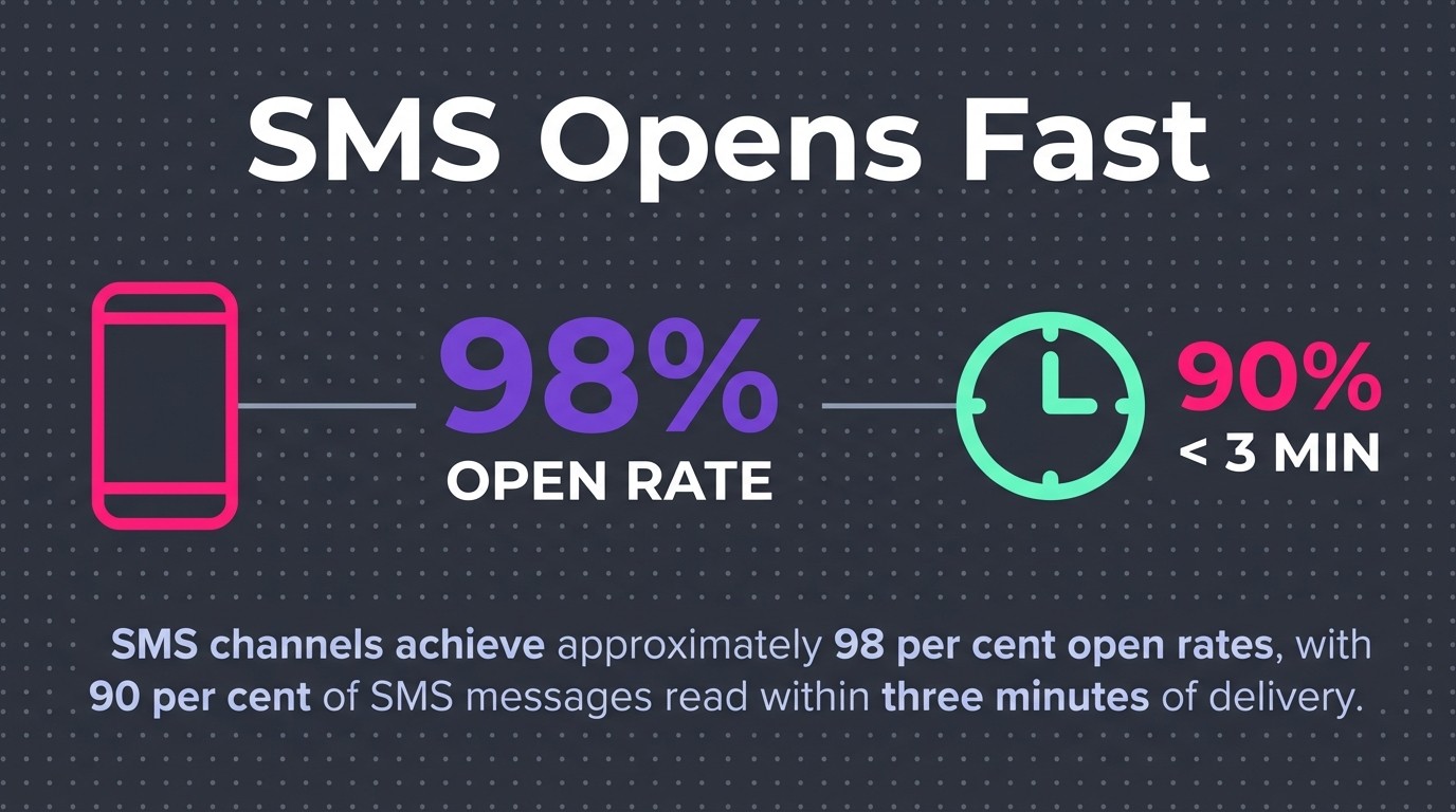SMS Opens Fast
