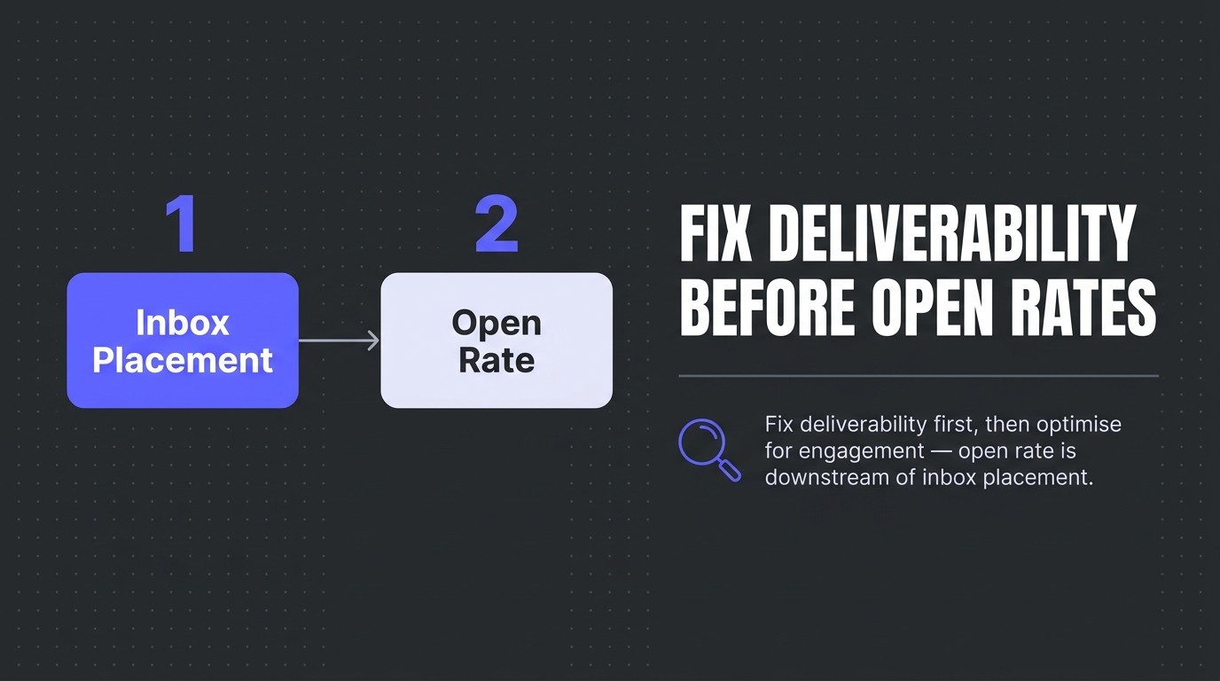 Fix Deliverability Before Open Rates