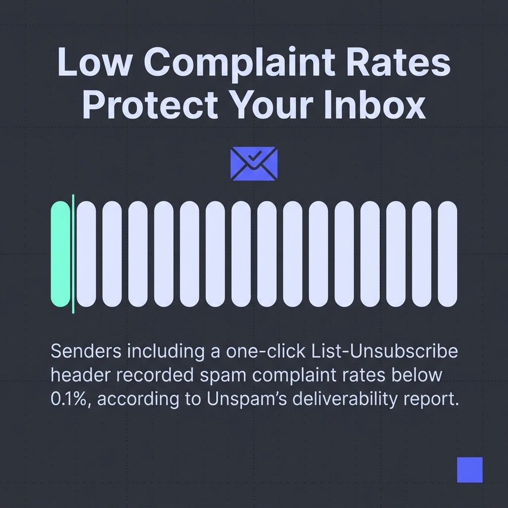 Low Complaint Rates Protect Your Inbox