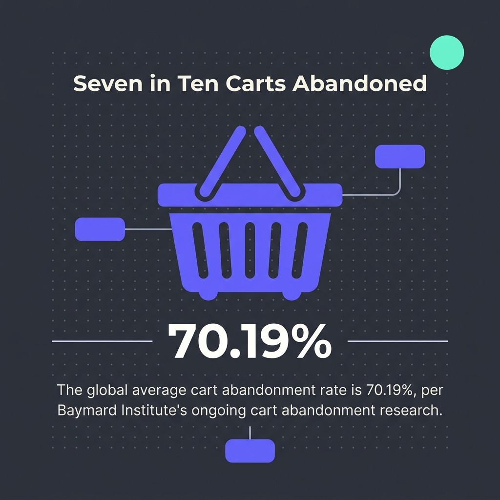 Seven in Ten Carts Abandoned
