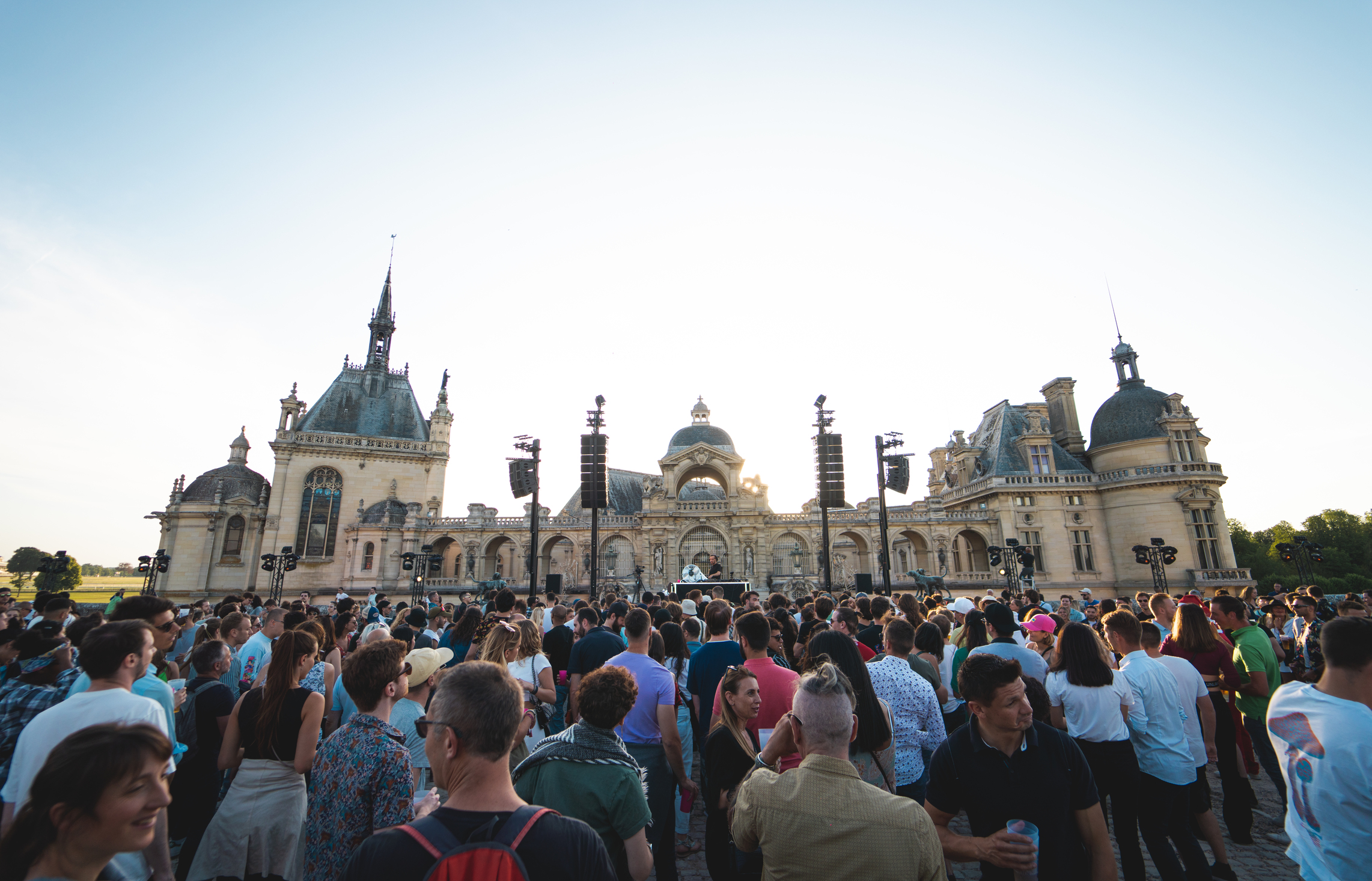 NTO and Yuksek at the Château de Chantilly, June 2022