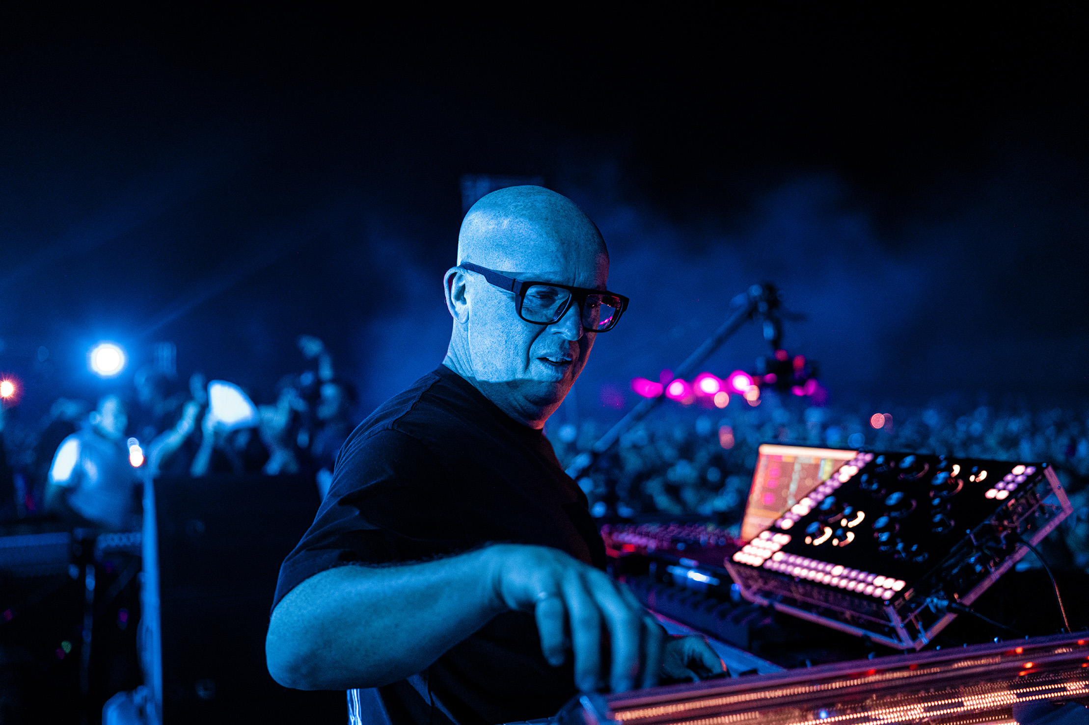 Stephan Bodzin and Agents of Time at the Château de Chantilly, September 2023