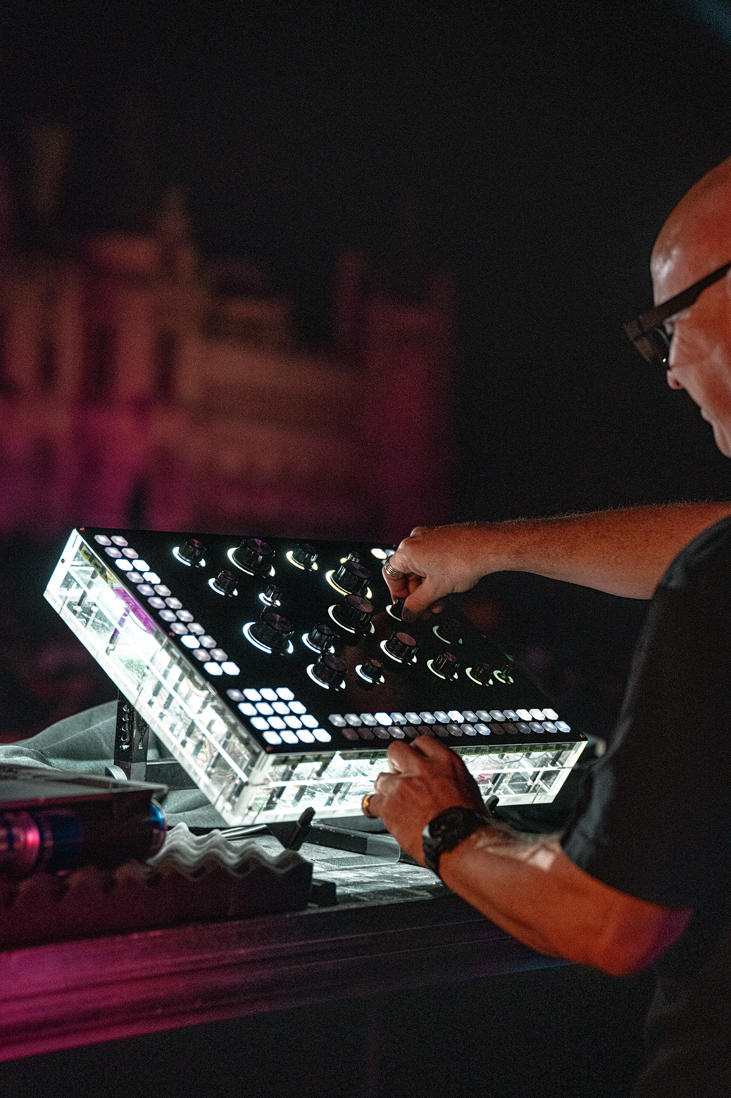 Stephan Bodzin and Agents of Time at the Château de Chantilly, September 2023