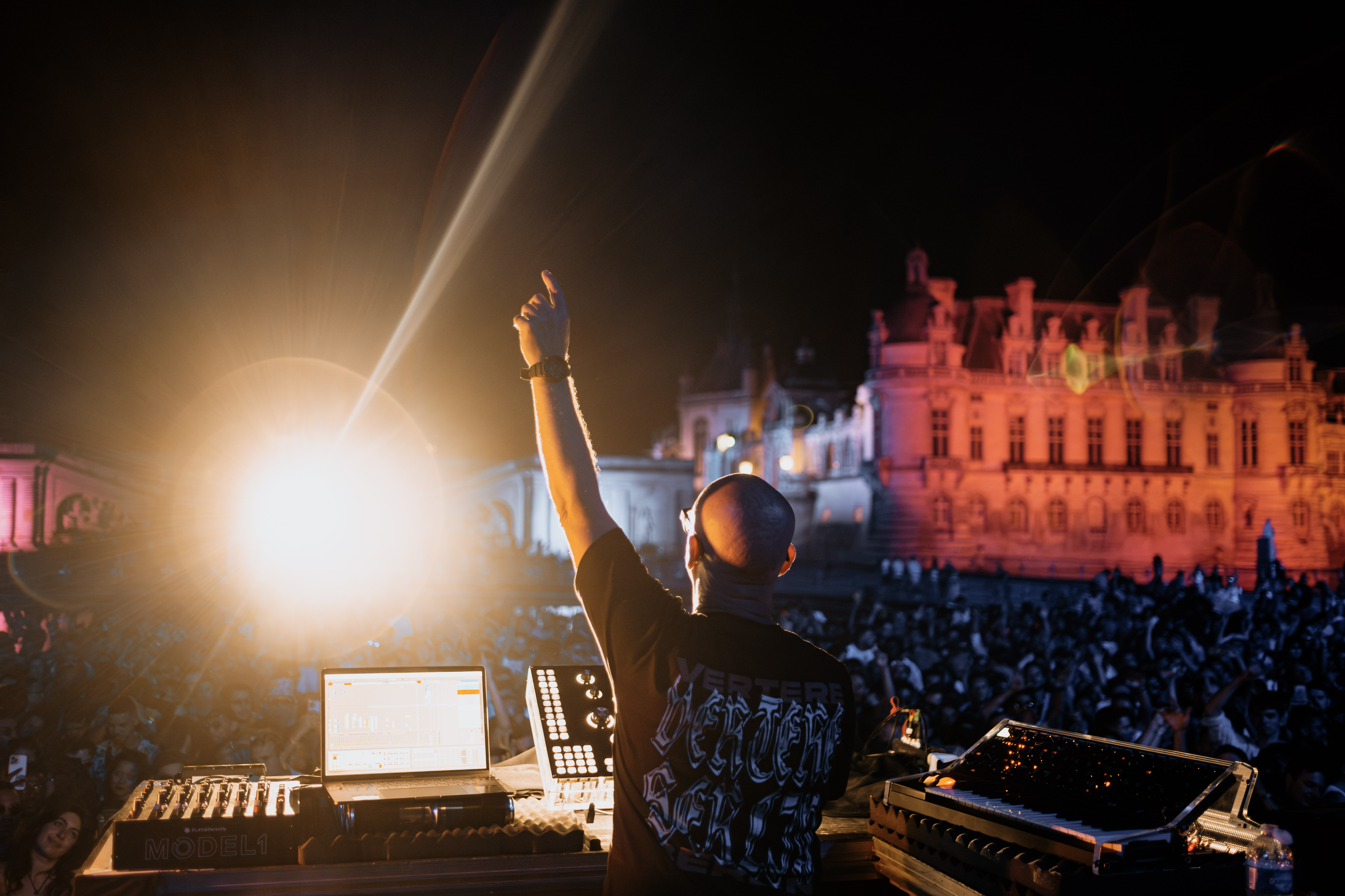 Stephan Bodzin and Agents of Time at the Château de Chantilly, September 2023