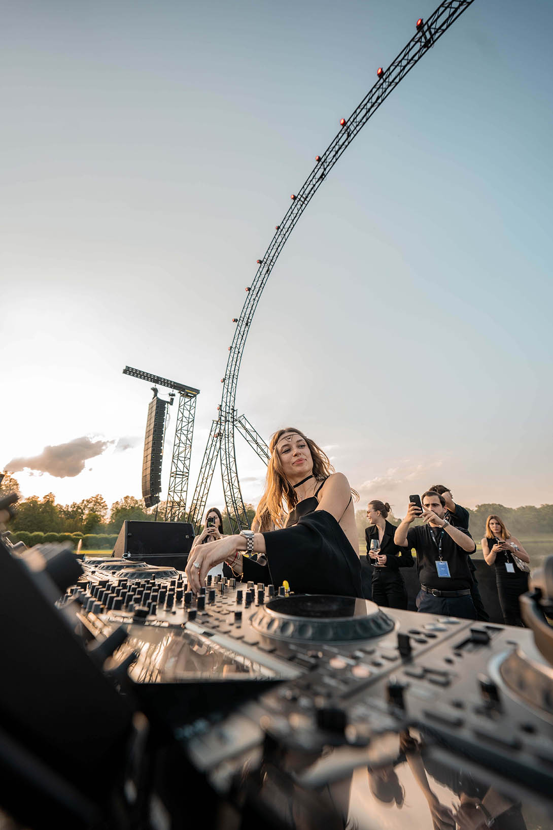Kate Zubok at the Château de Chantilly, June 2024