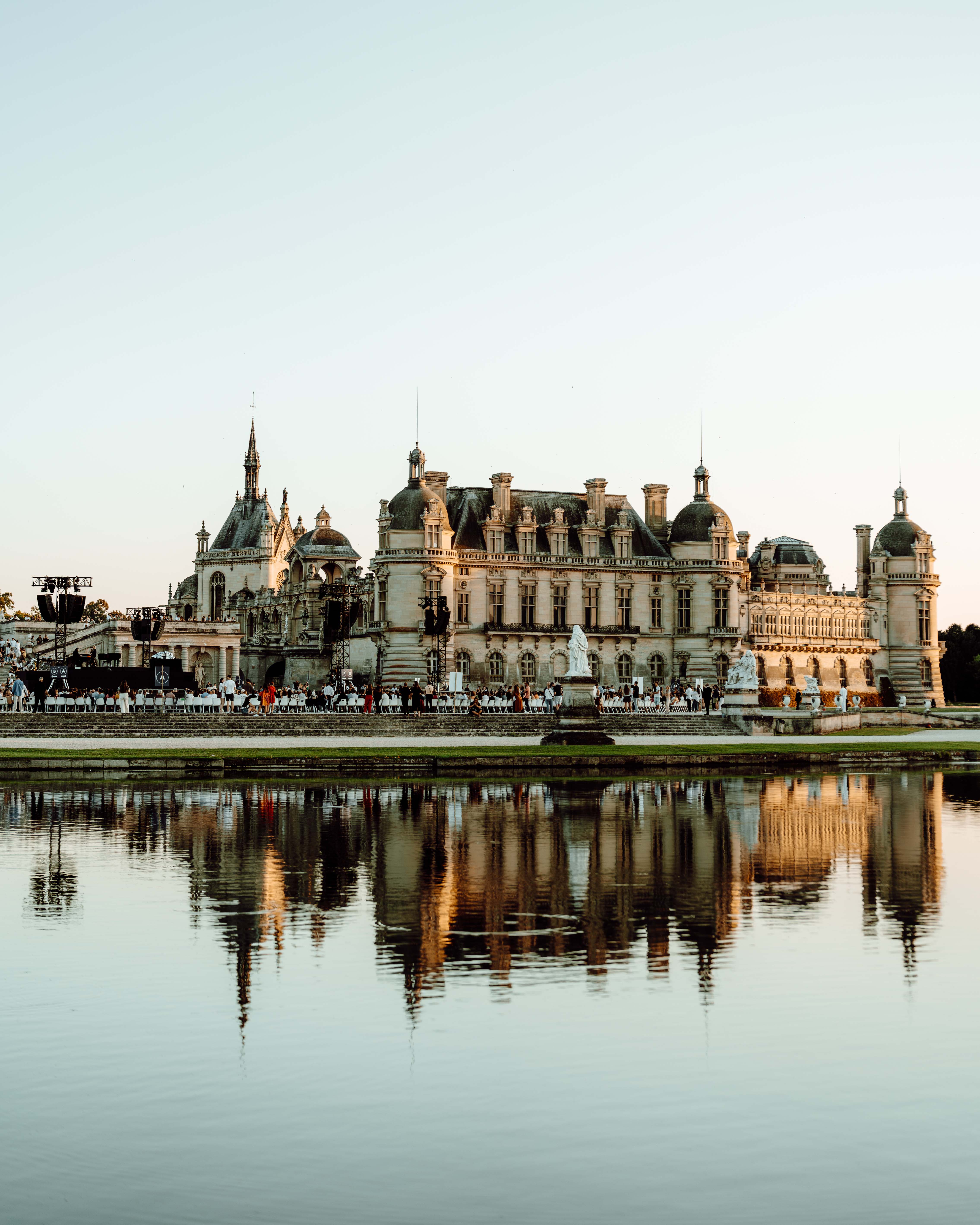 Sofiane Pamart at the Château de Chantilly, July 2025