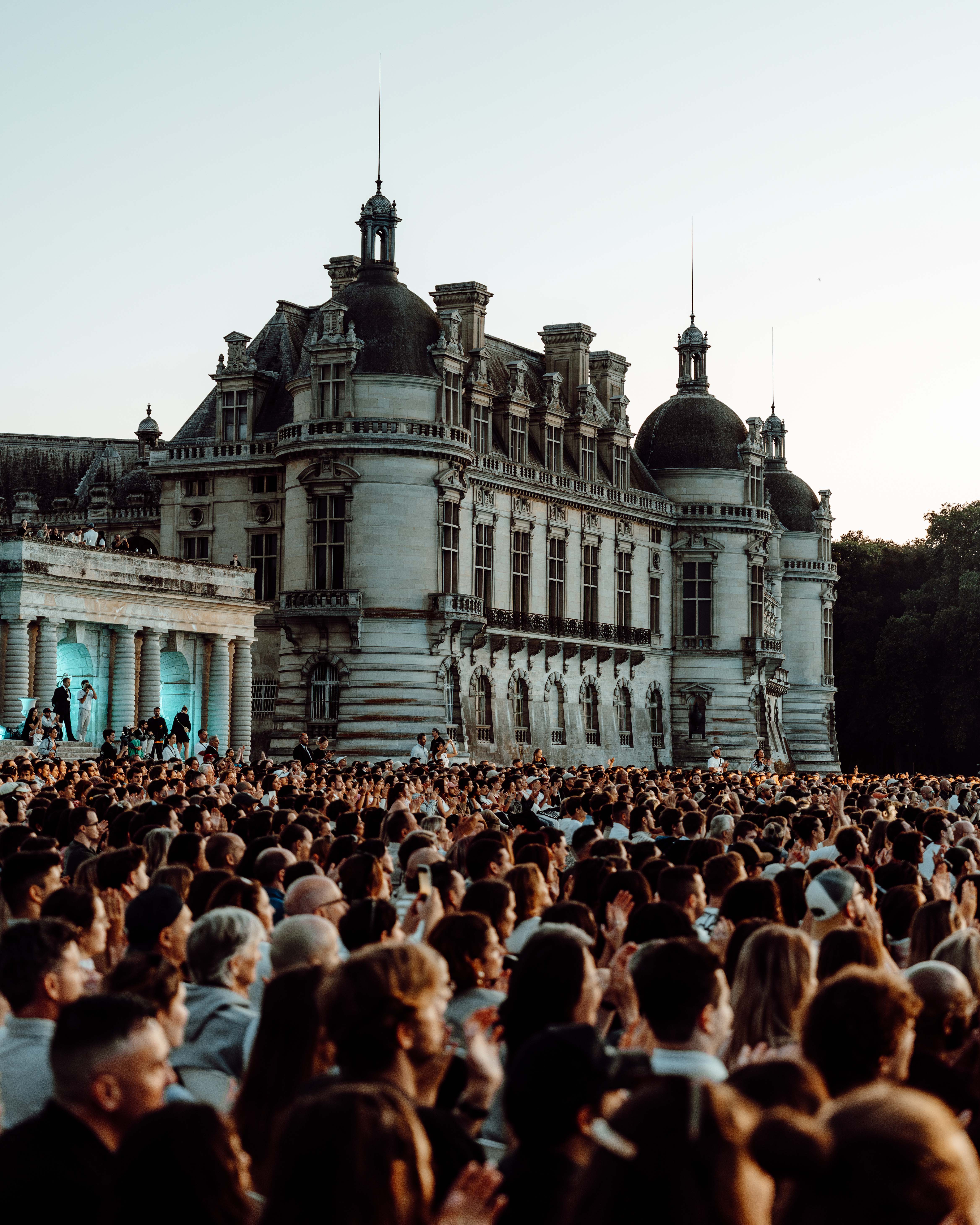 Sofiane Pamart at the Château de Chantilly, July 2025