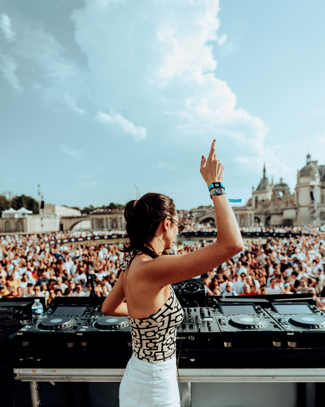Carl Cox and Mau P at the Château de Chantilly, June 2026