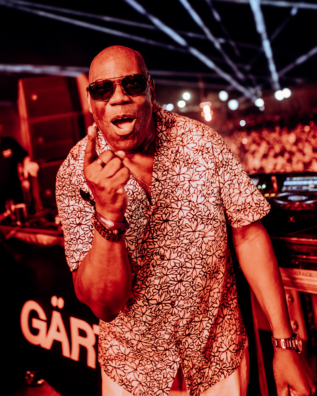 Carl Cox and Mau P at the Château de Chantilly, June 2026
