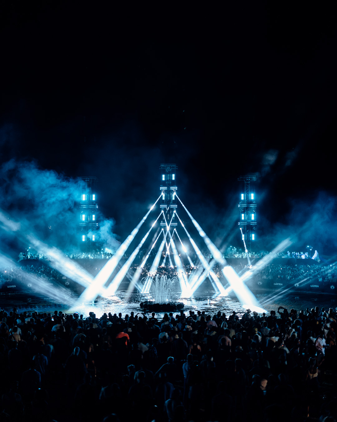 Carl Cox and Mau P at the Château de Chantilly, June 2026