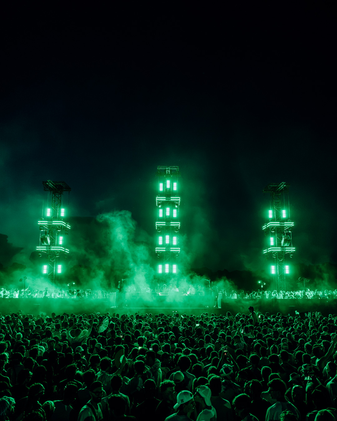 Carl Cox and Mau P at the Château de Chantilly, June 2026