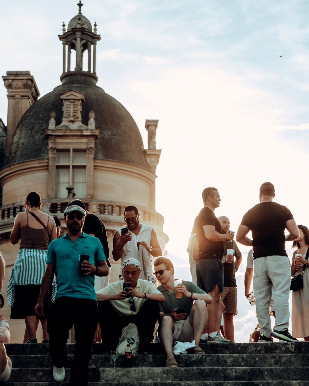 Carl Cox and Mau P at the Château de Chantilly, June 2026