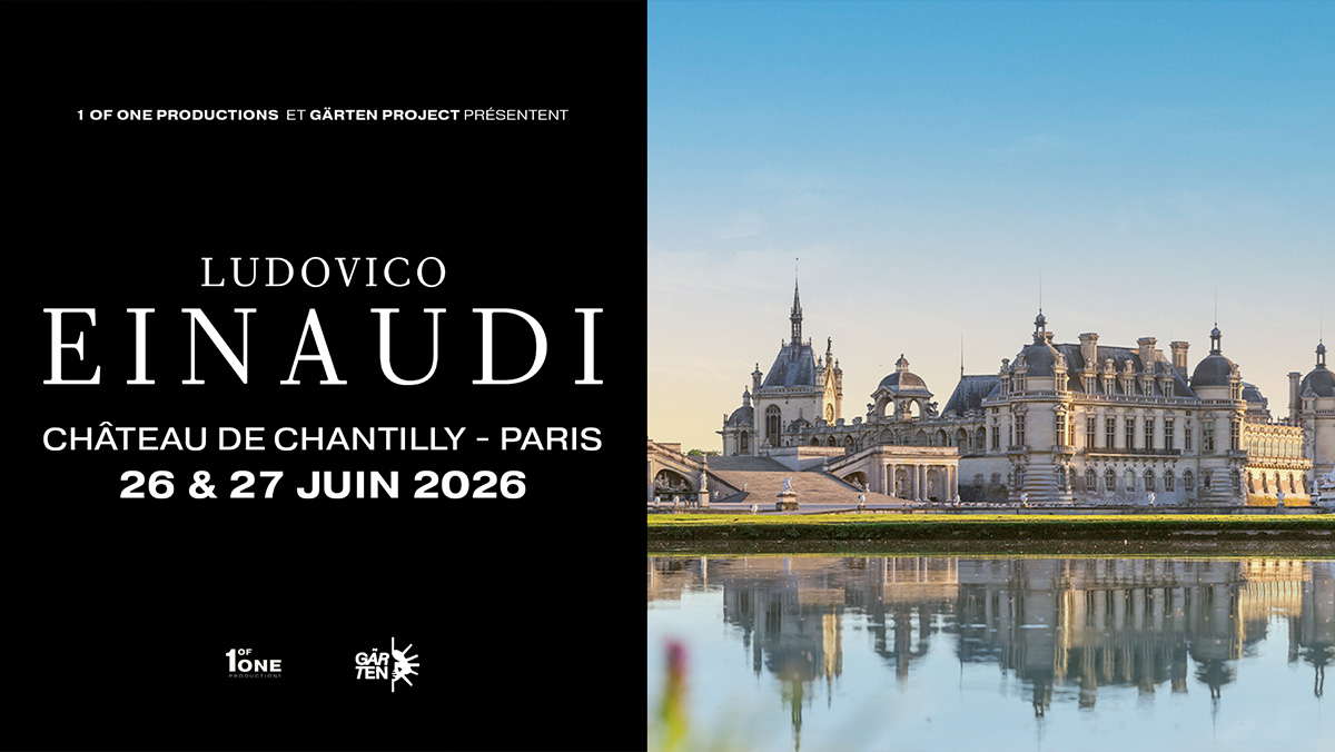 Ludovico Einaudi @ Château de Chantilly