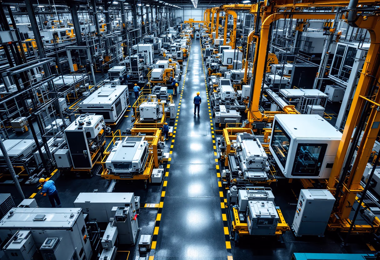 [background image] image of workspace (for a manufacturing plant)