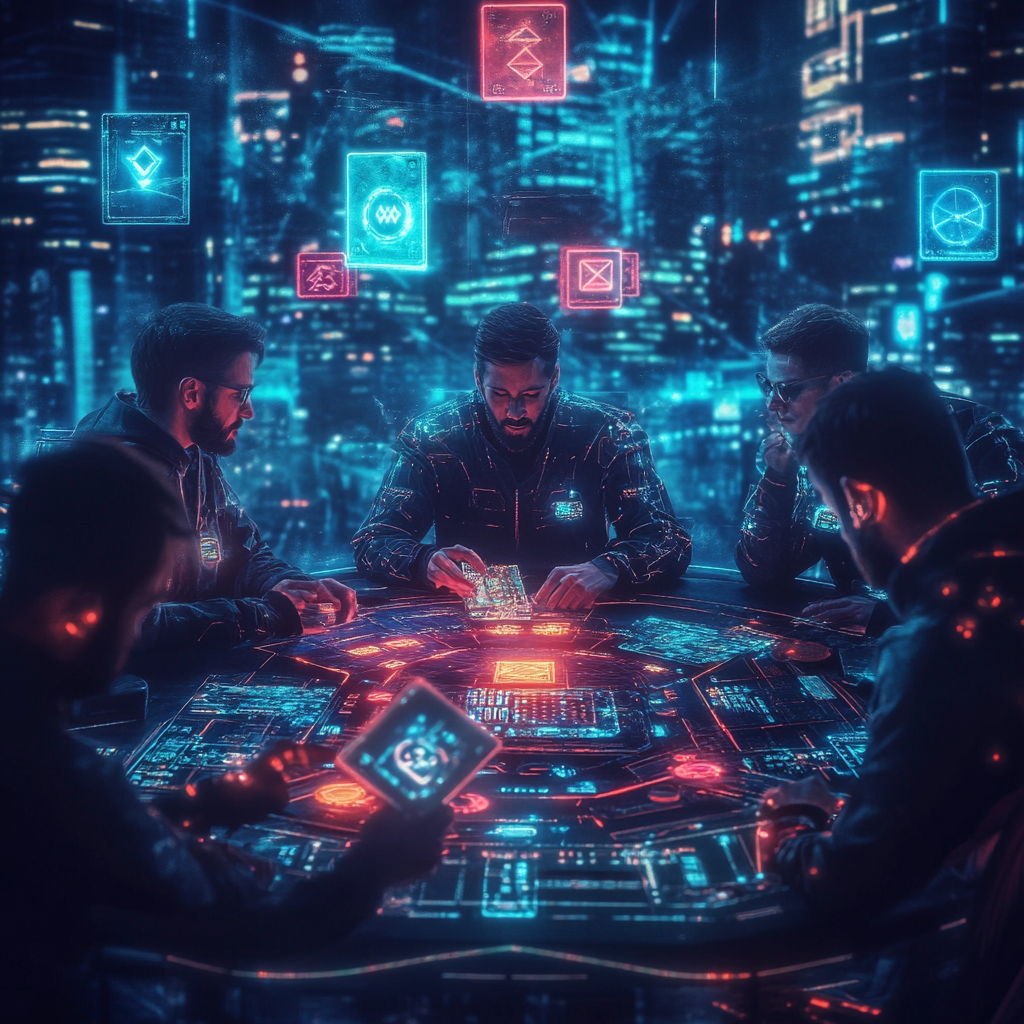 Gamers talking about NFT