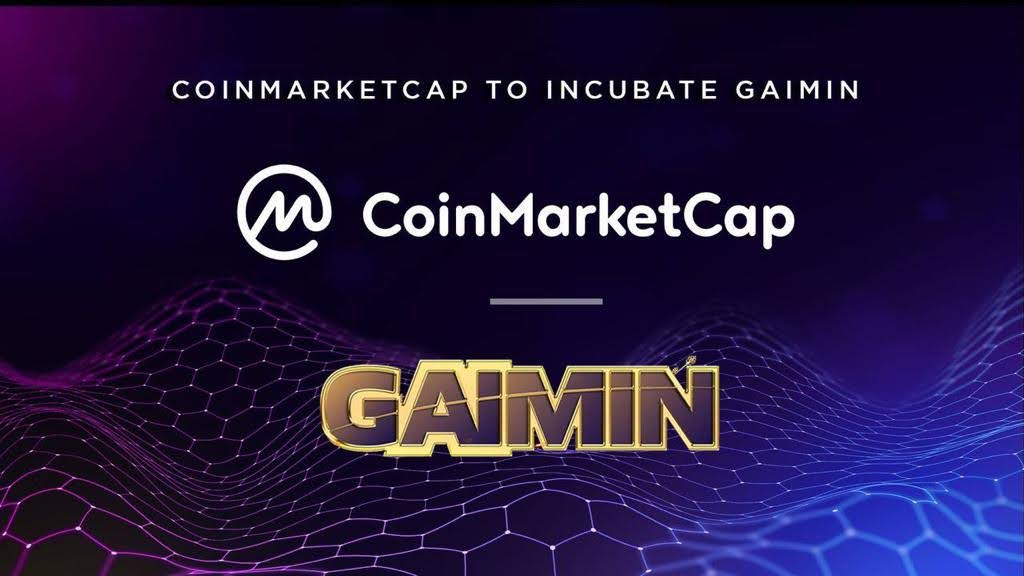 CoinMarketCap to incubate GAIMIN