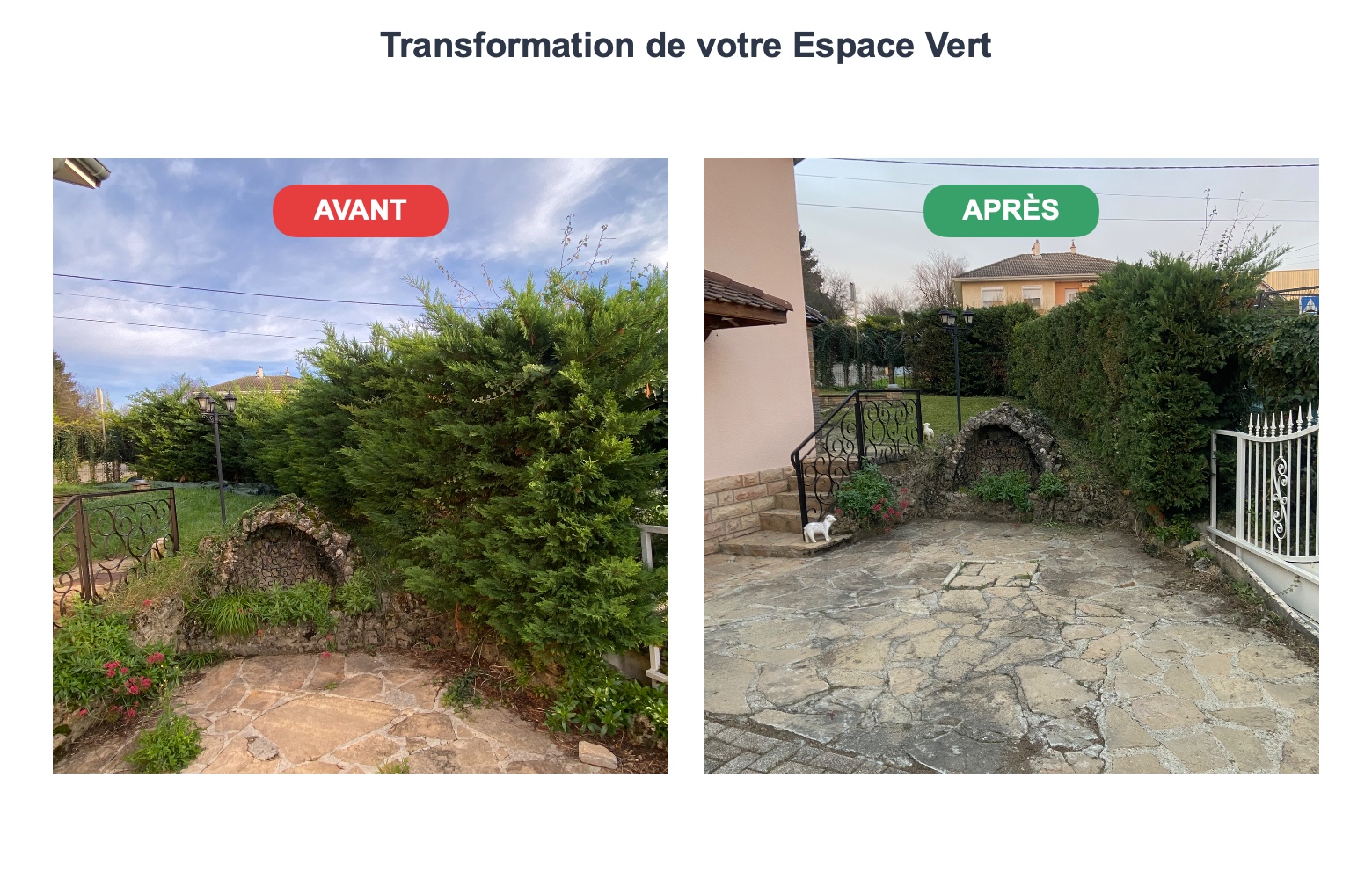 avant après nettoyage extérieur – 1Pro