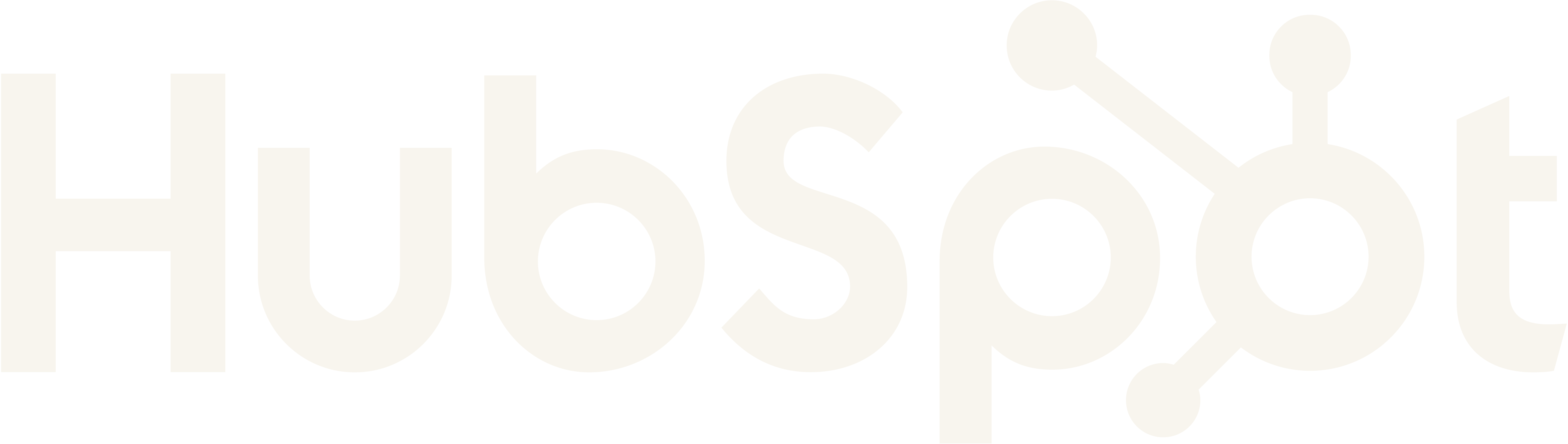 HubSpot company logo with connected nodes forming part of the letter 'o'.