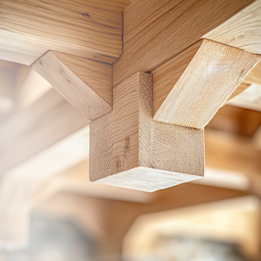 A close up shot of RGM Joinery's expert woodworking techniques and joinery