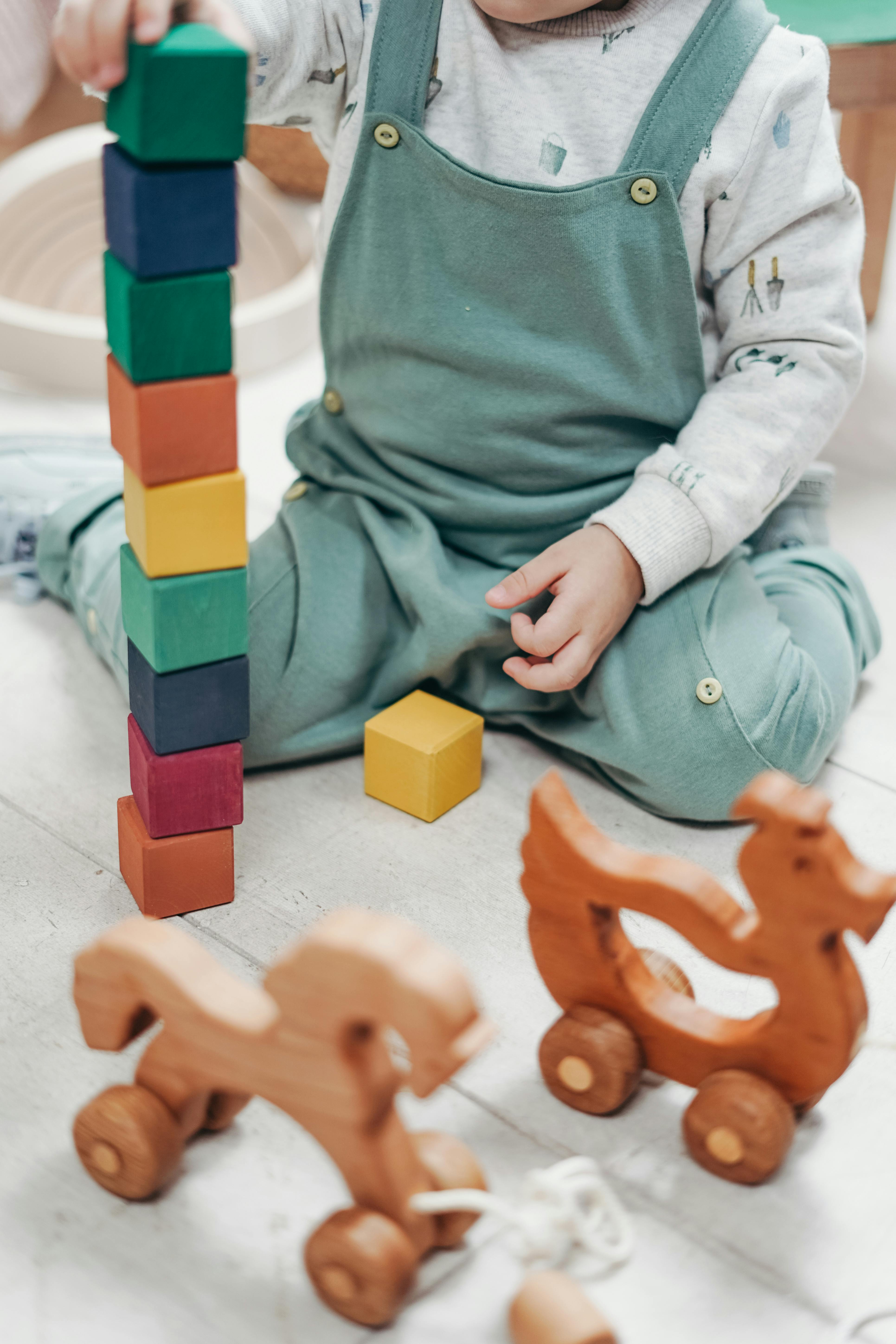 image of children playing in a daycare setting