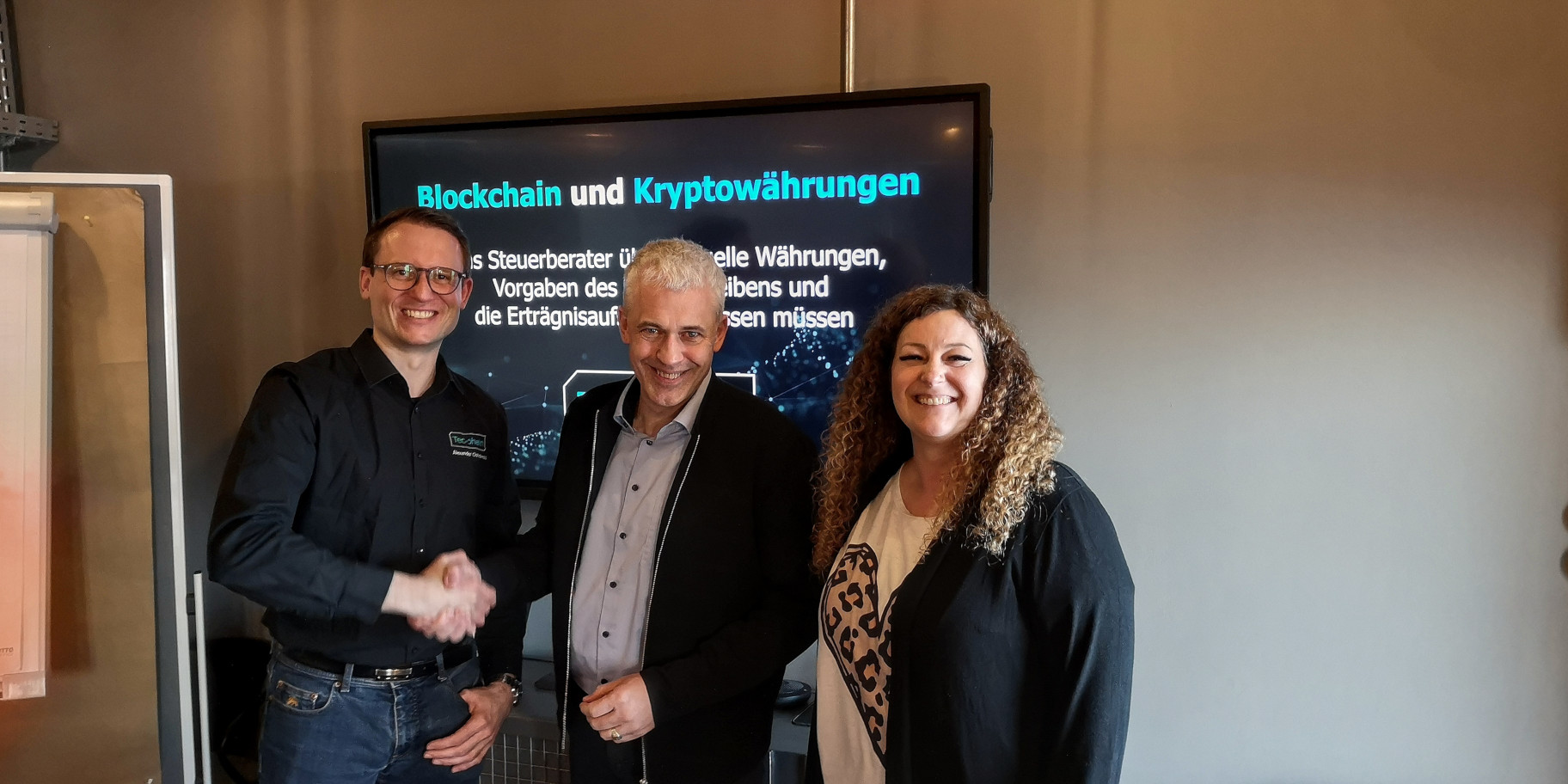 Photo of the blockchain and cryptocurrencies presentation at the Wilhelmshaven local association of the Tax Consultants Association of Lower Saxony-Saxony-Anhalt