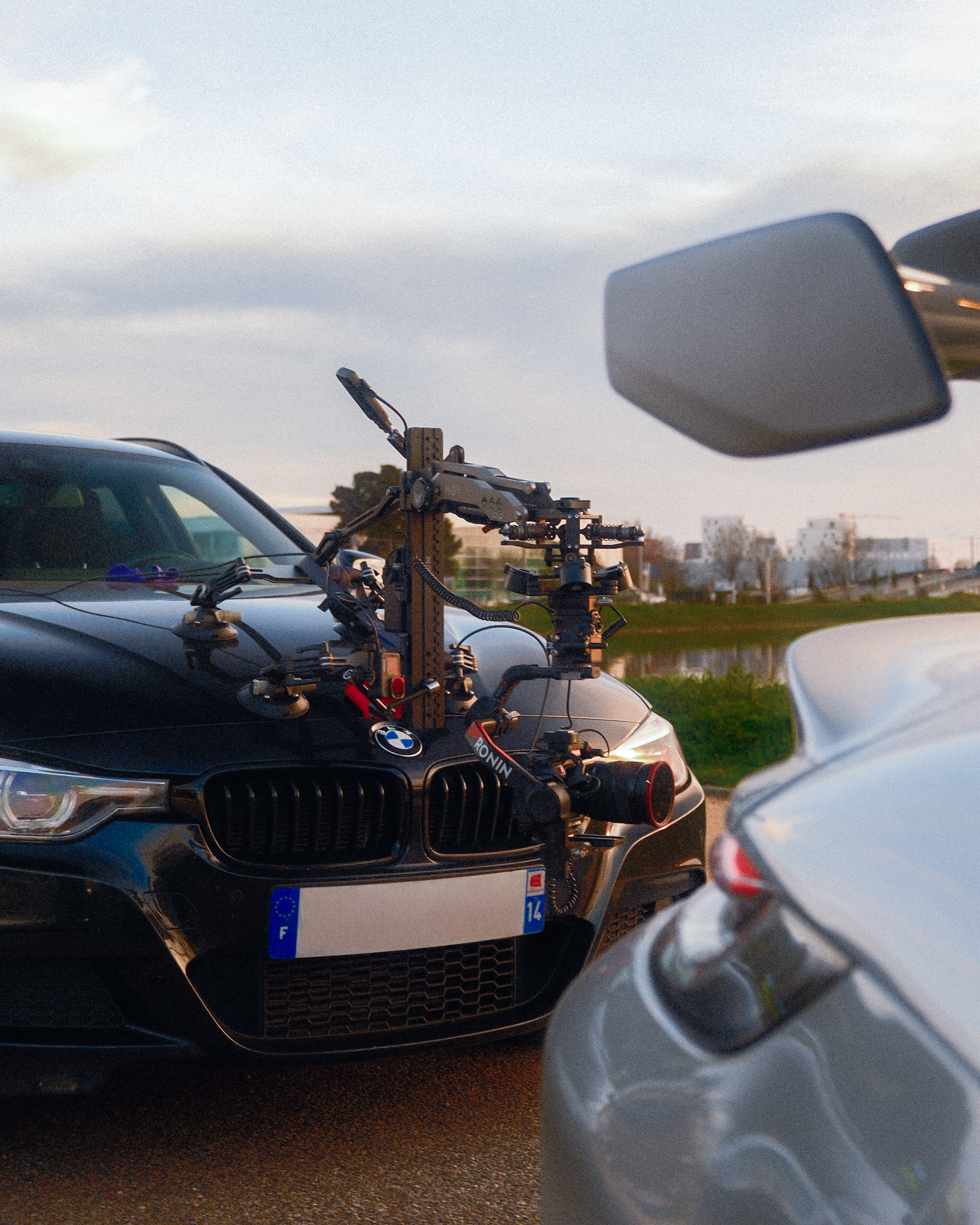 plan camera-car pour véhicule en mouvement