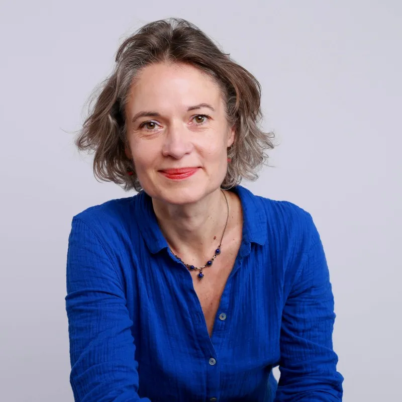 Photo portrait de Caroline Dorémus-Mège, partenaire de la Combinerie.