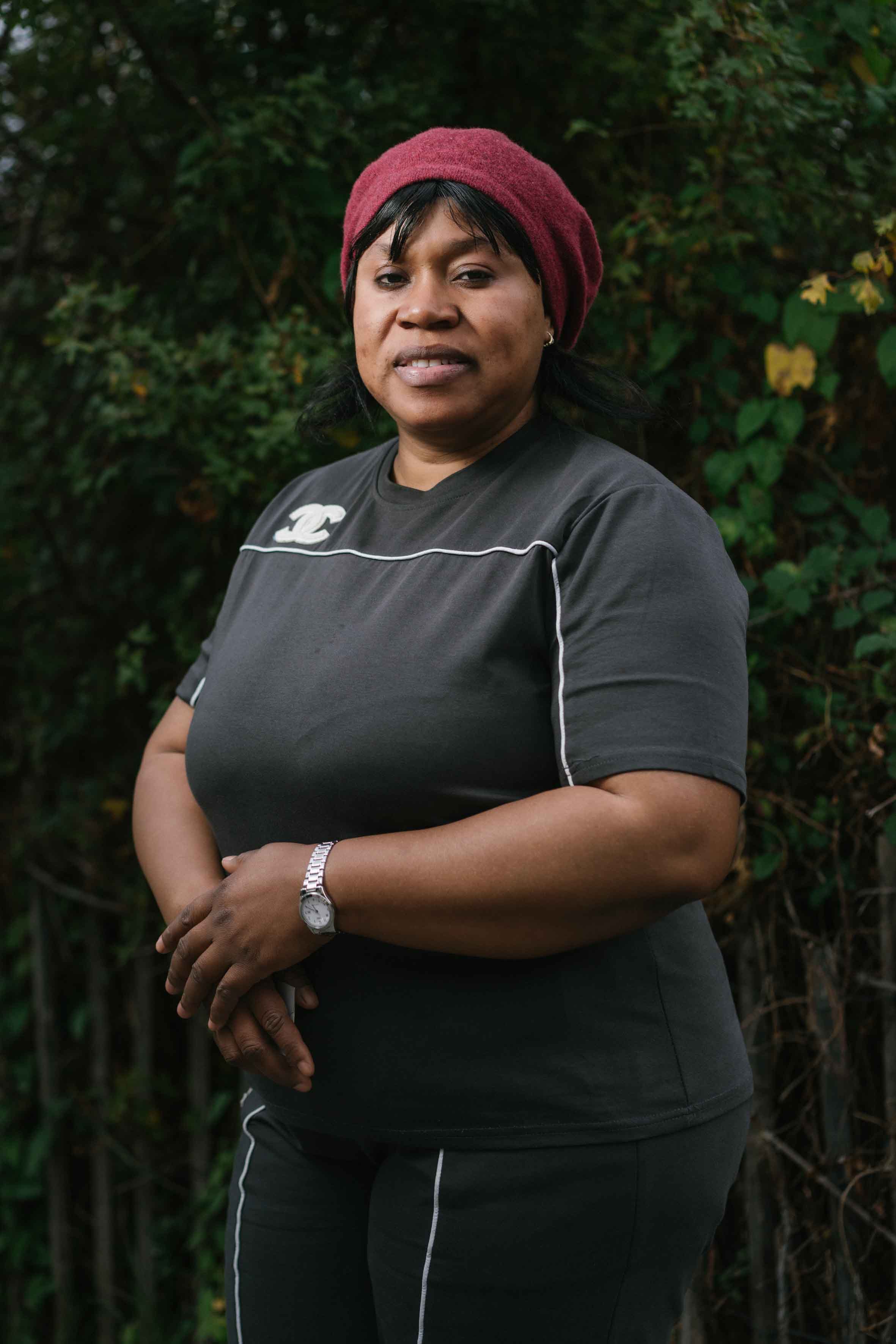 Photo portrait de Kadiatou Bangoura, membre de l'équipe de la Combinerie.