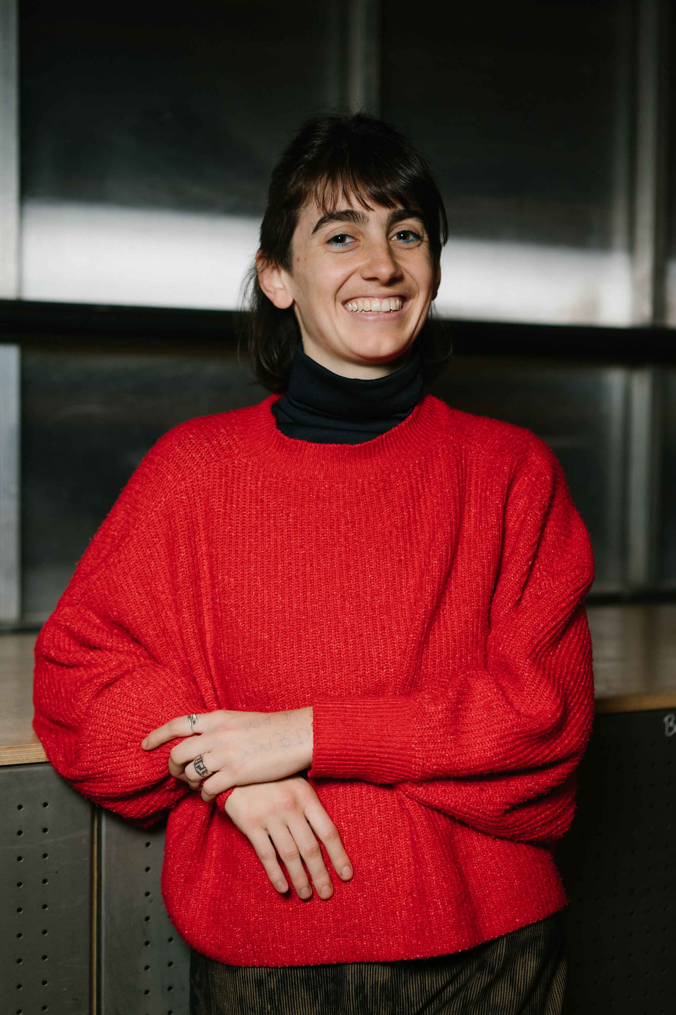 Photo portrait de Laurena Delmarle, membre de l'équipe de la Combinerie.