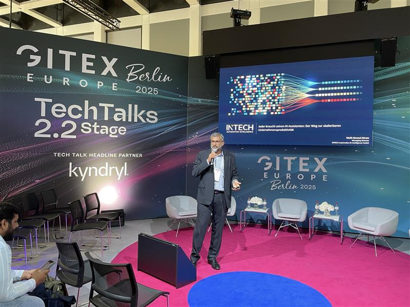 EmpowerGPT on GITEX stage