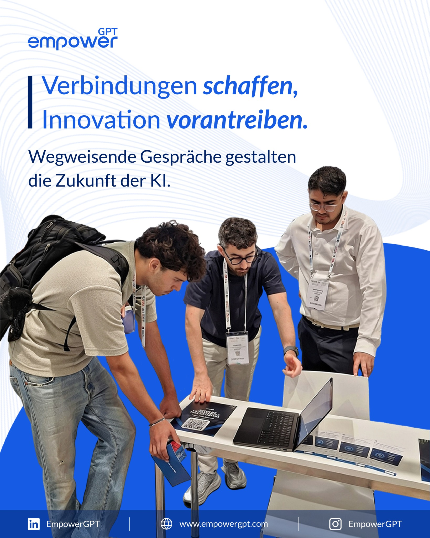 Collaboration at an industry event