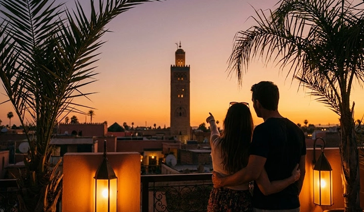 Luxury honeymoon in Morocco overlooking Oualidia lagoon