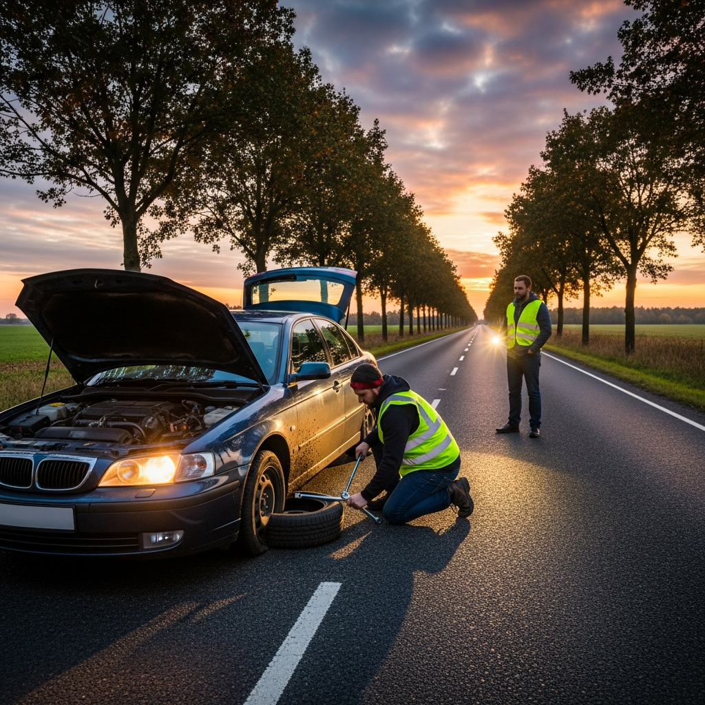 Flat Tire Emergency? Here's What to Do (and Who to Call) image