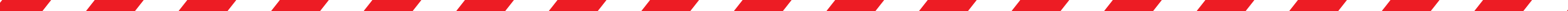 Black and red diagonal stripes arranged horizontally on a white background.